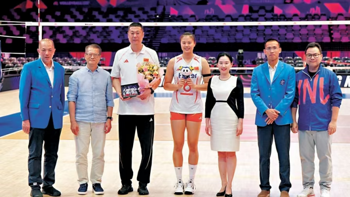 世界女排聯賽香港站圓滿落幕 總會組織理事會骨幹助陣中國女排